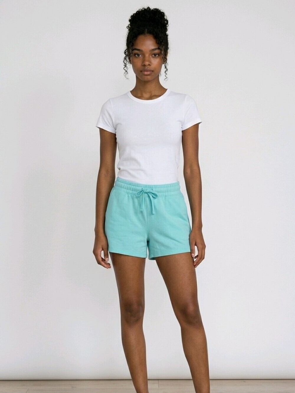 Girl's Thereabouts beach glass pull on shorts sz L 14.5-16.5 plus